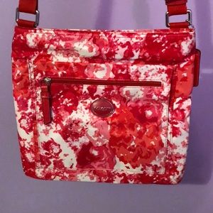 Floral print Coach crossbody bag!!